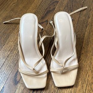 Abercrombie & Fitch Women's Tan Strappy Sandals